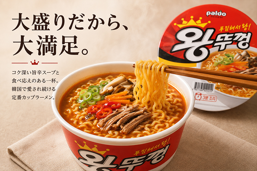 八道】 王カップラーメン | 麺類,ラーメン,カップ麺 | 韓国食品通販 KFOODS