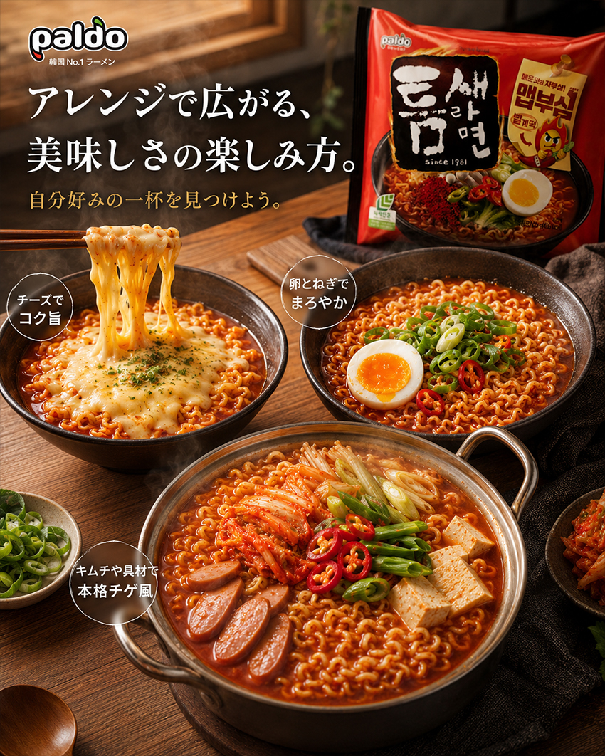 八道】 トゥムセラーメン | 麺類,ラーメン,袋麺 | 韓国食品通販 KFOODS