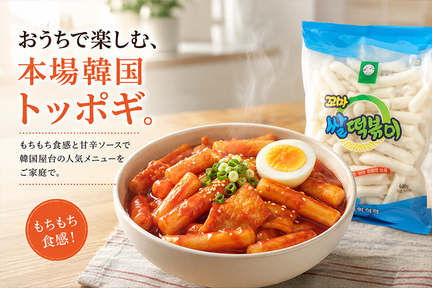 トッポギ 松鶴】トッポキ（600g） | 餅類/雑穀類,トッポキ・トック | 韓国食品